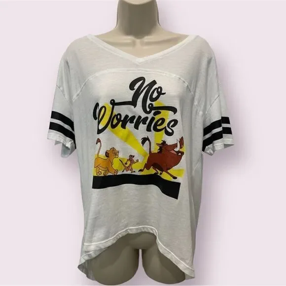 Official Lion King No Worries Shirt Size XXL - Picture 1 of 1